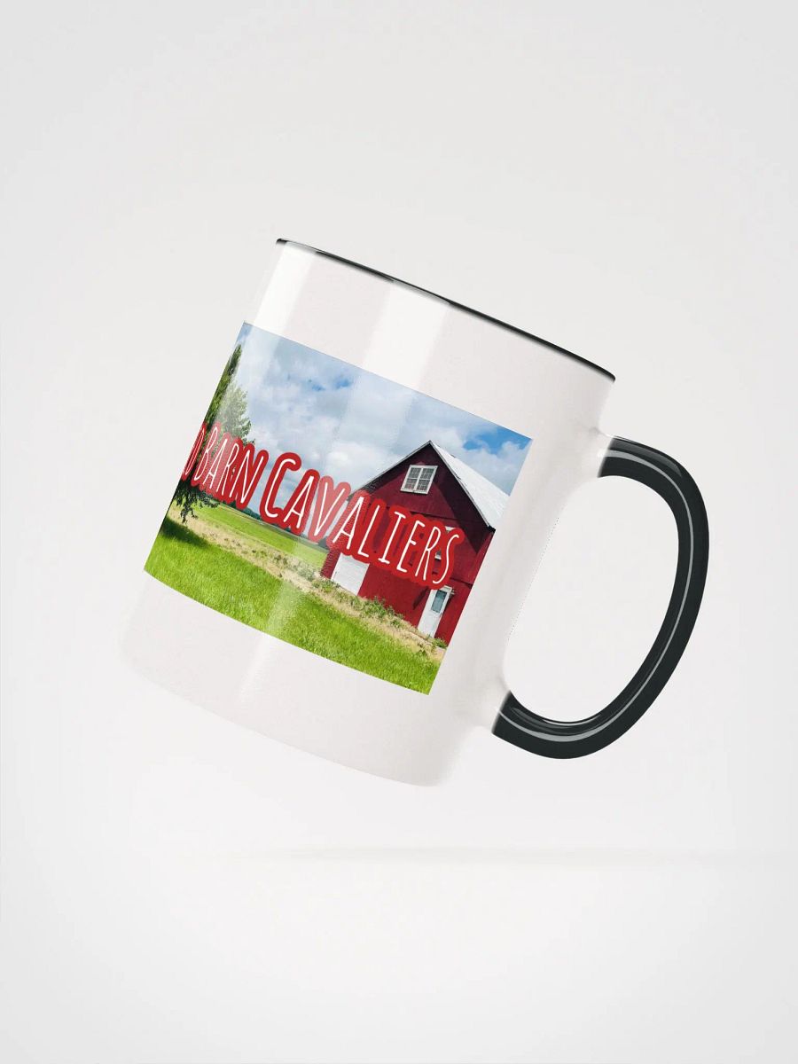 Red Barn Cavaliers Logo Ceramic Mug with Colored Handle & Interior by Mugz product image (11)