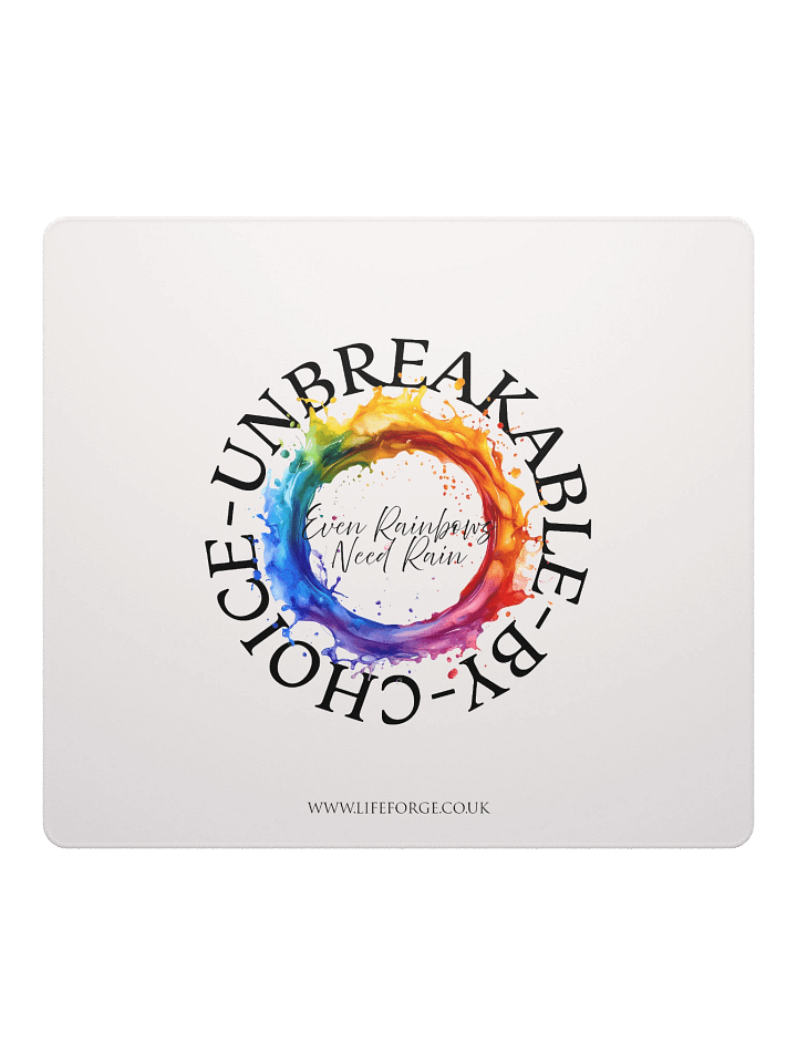 Gaming Mouse Mat 'Unbreakable Edition' product image (2)