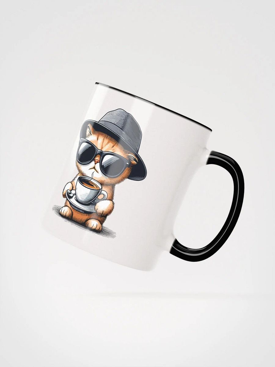 Detective Cat Mug with Color Inside product image (2)