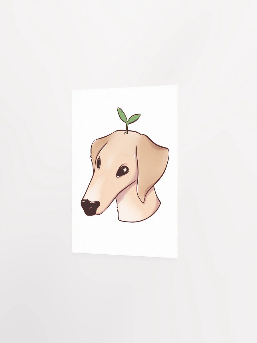 Joey 'Sprout' Print - White product image (1)