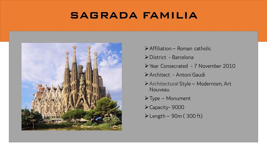 Antoni Gaudí: Master of Organic Architecture | Architectural Case Study PPT for Students" product image (3)