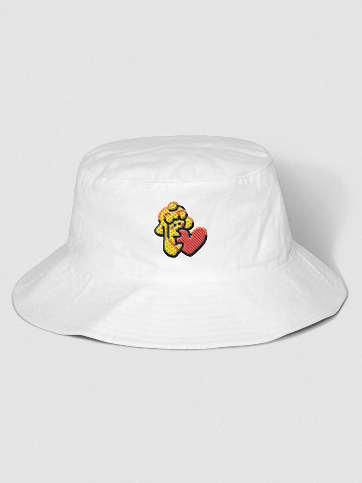 honeyy heart bucket hat product image (1)