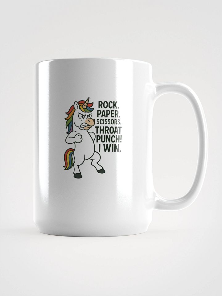 Rock. Paper. Scissors. THROAT PUNCH! - Mug product image (1)