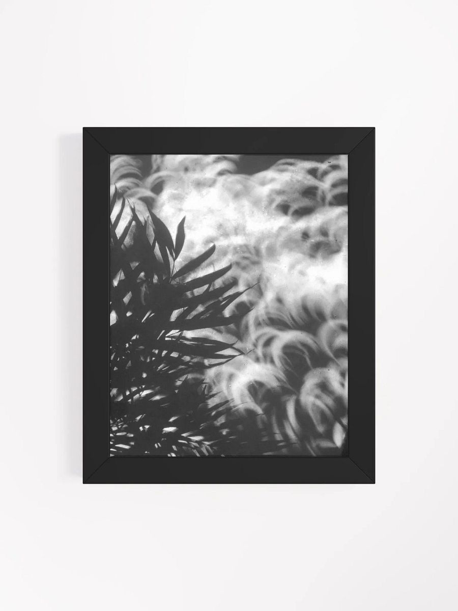 Crescents of Light from the Eclipse - Print 1 - Framed Poster product image (4)