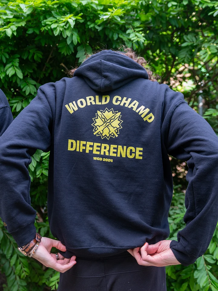 WolfeyVGC World Champ Black Hoodie - Yellow product image (1)