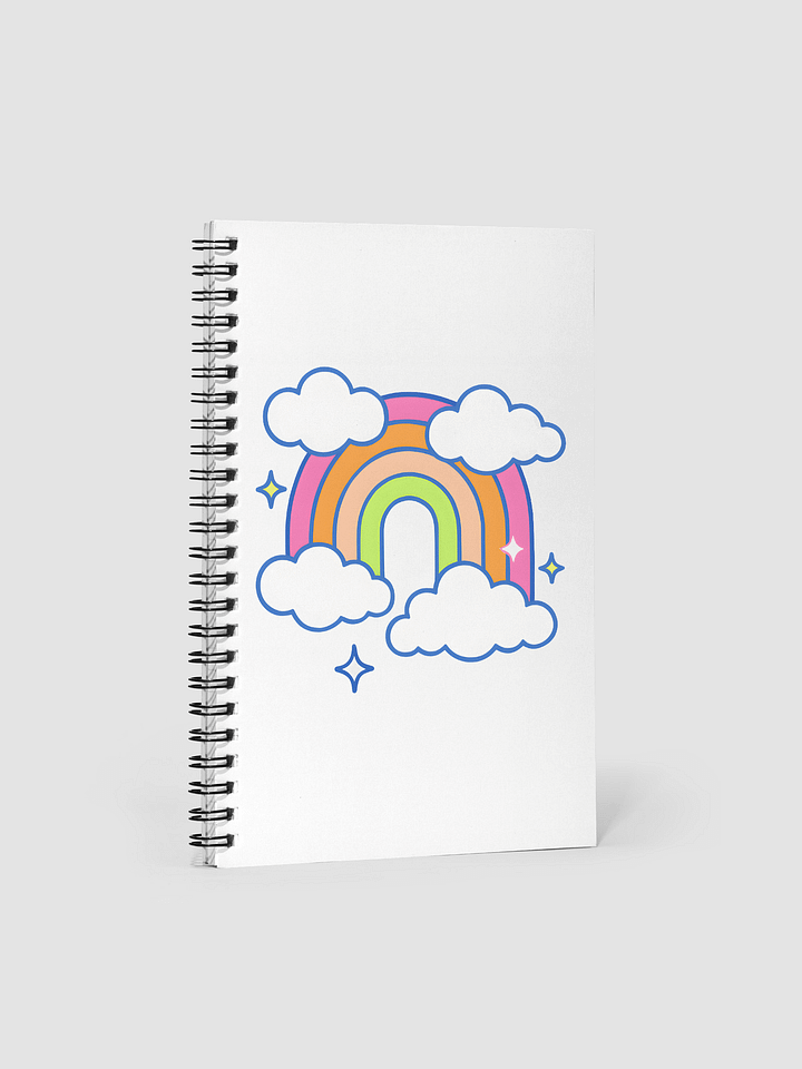 Rainbow Dreams Spiral Notebook product image (1)