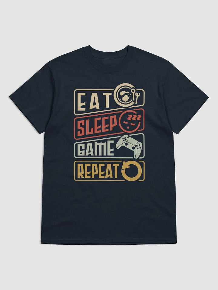 Master the Grind: Eat Sleep Game Repeat Shirt product image (1)
