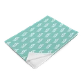 Drifting Leaves Mint Blanket product image (1)