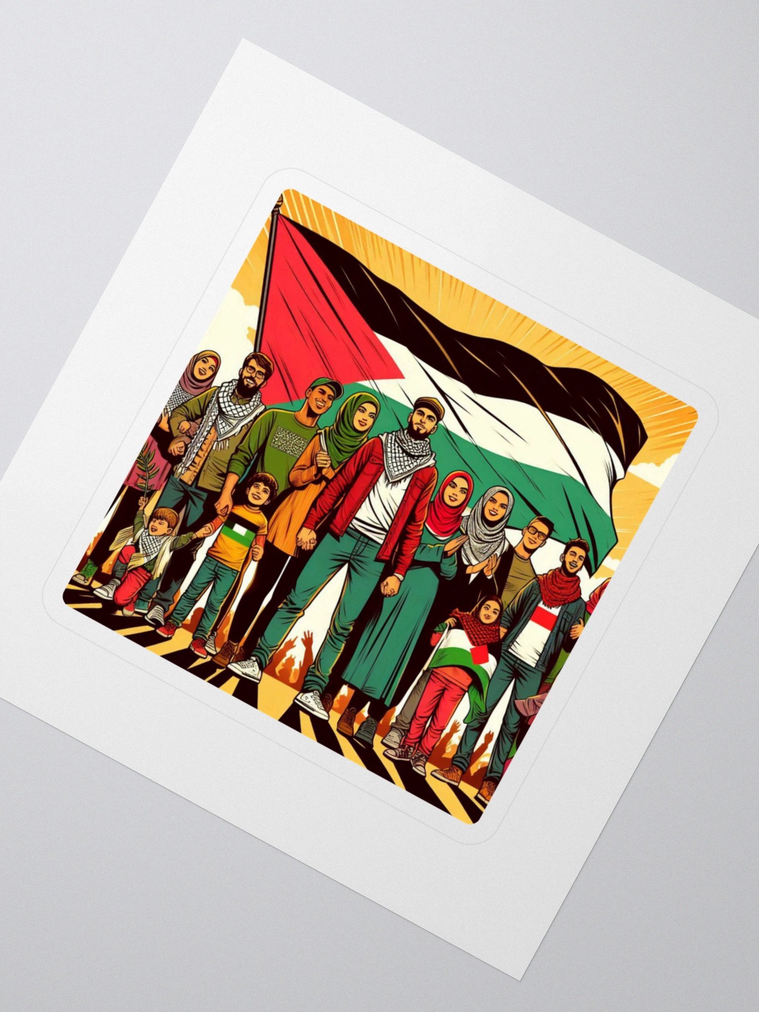 Unity in Diversity Sticker Pack | Free palestine product image (2)