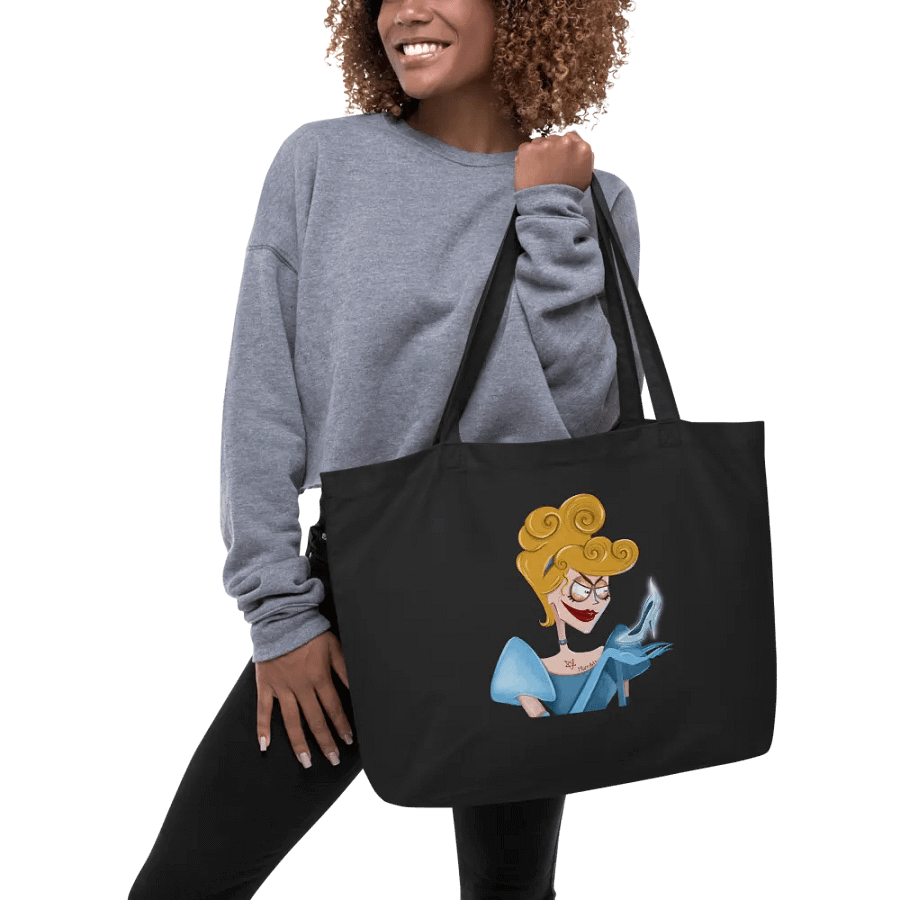 Sinisterella Graphic Printed Tote Bag product image (5)