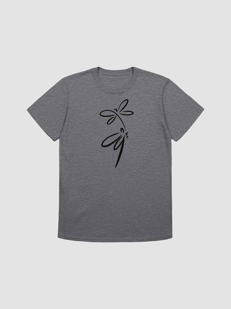 T shirt with stylish dragonfly design. Minimilist style product image (2)