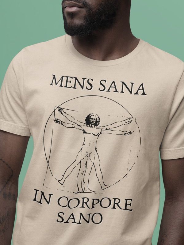 Mens Sana In Corpore Sano Tshirt product image (3)