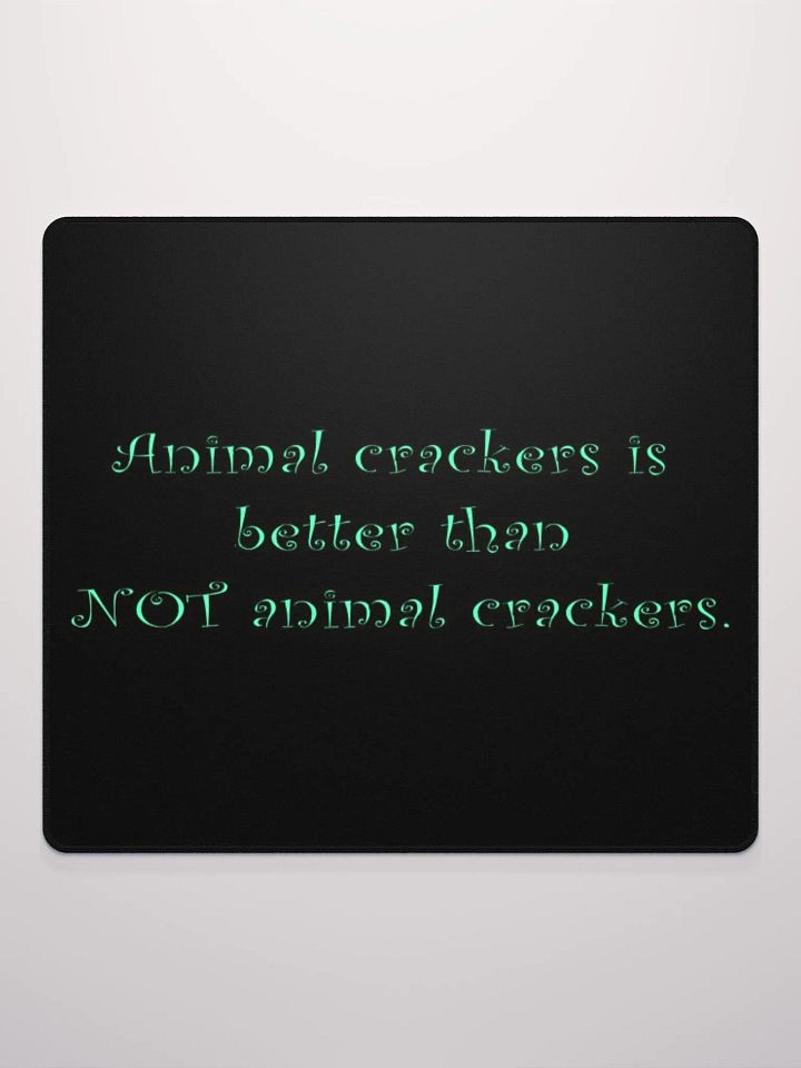 "Animal Crackers" Gaming Mousepad product image (2)