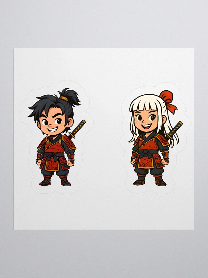 Katana Guy Character Stickers 1 product image (1)