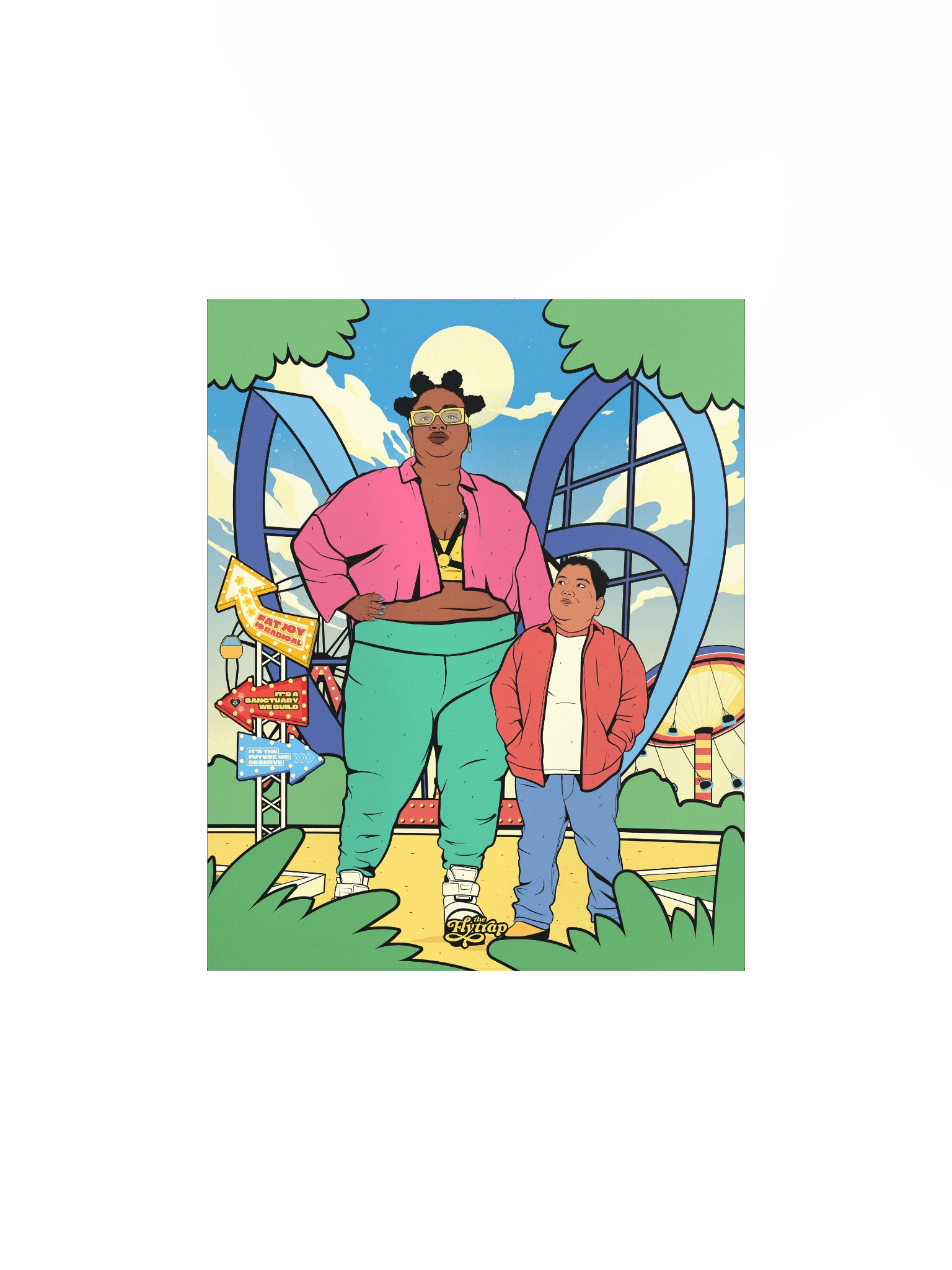 Fat Joy 8x10 poster product image (1)