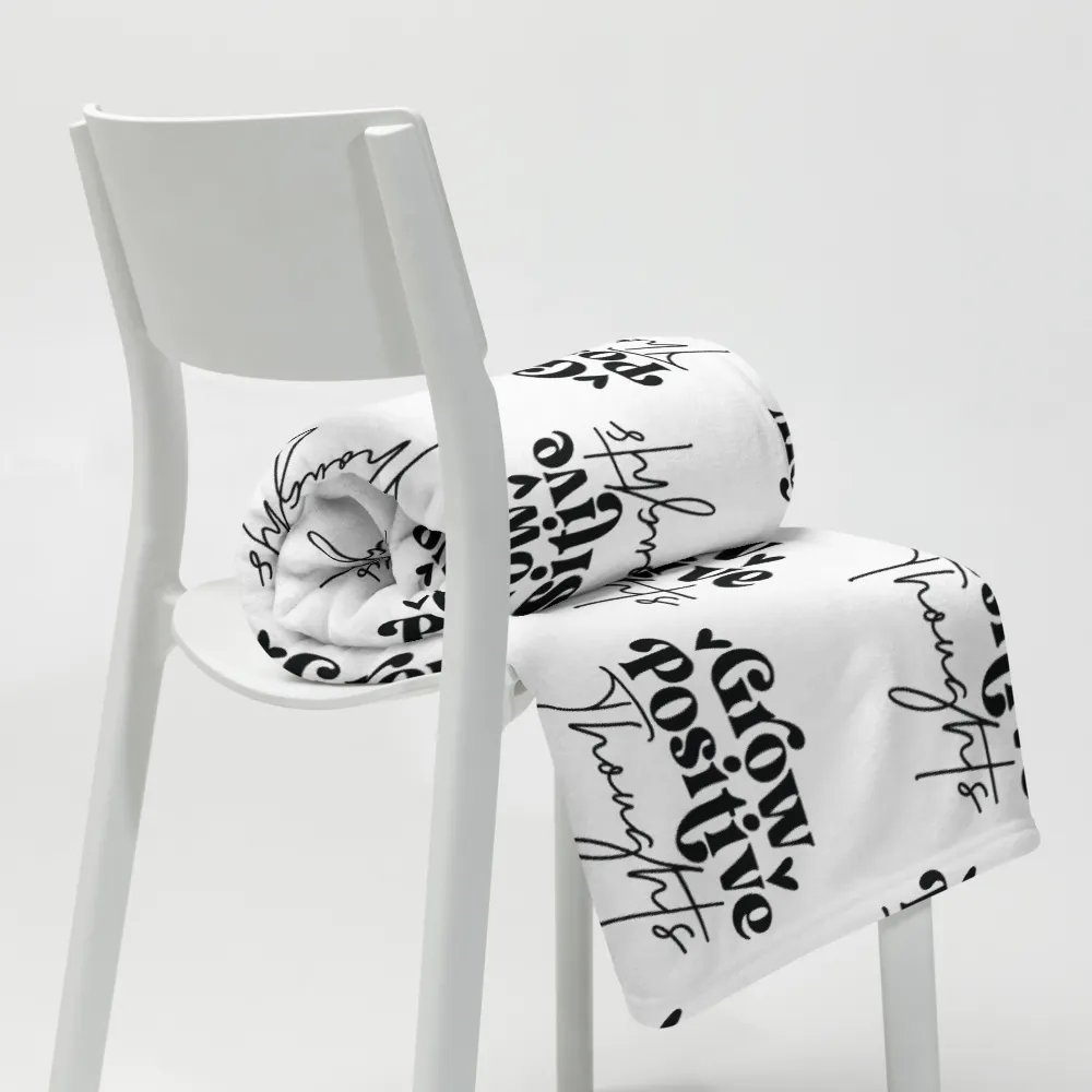 Grow Positive Thoughts Blanket product image (10)