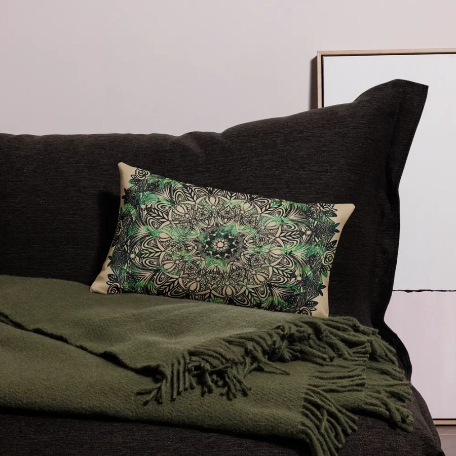 Mystic Garden Mandala Pillow Case product image (9)