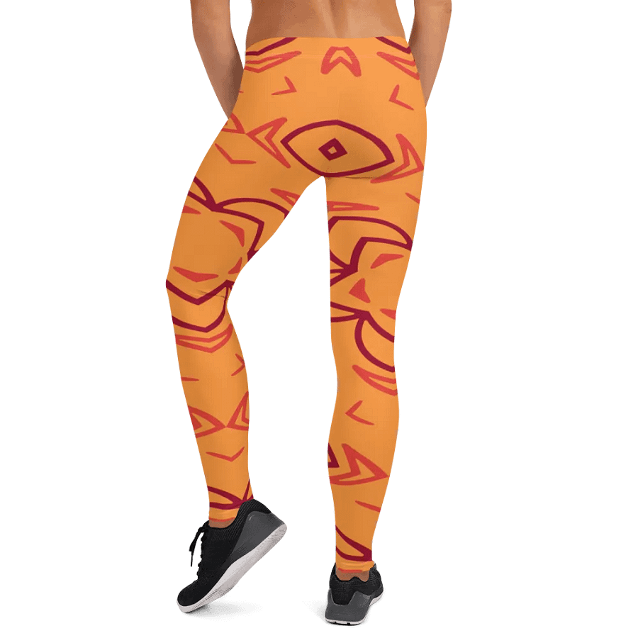 Retro Floral Fusion All-Over Leggings product image (12)
