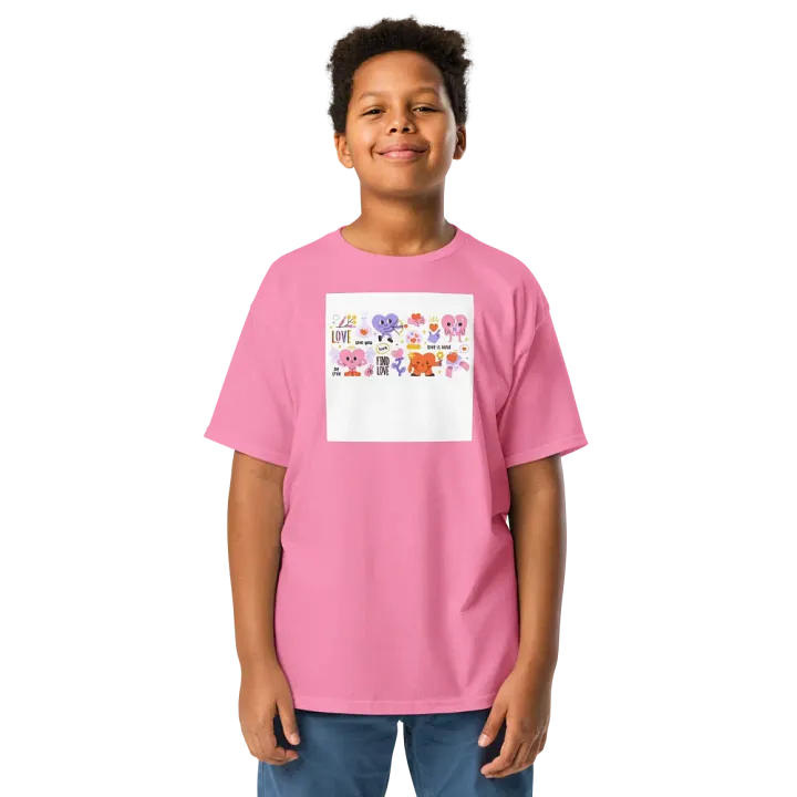 Kids Shirt Love Hearts product image (1)