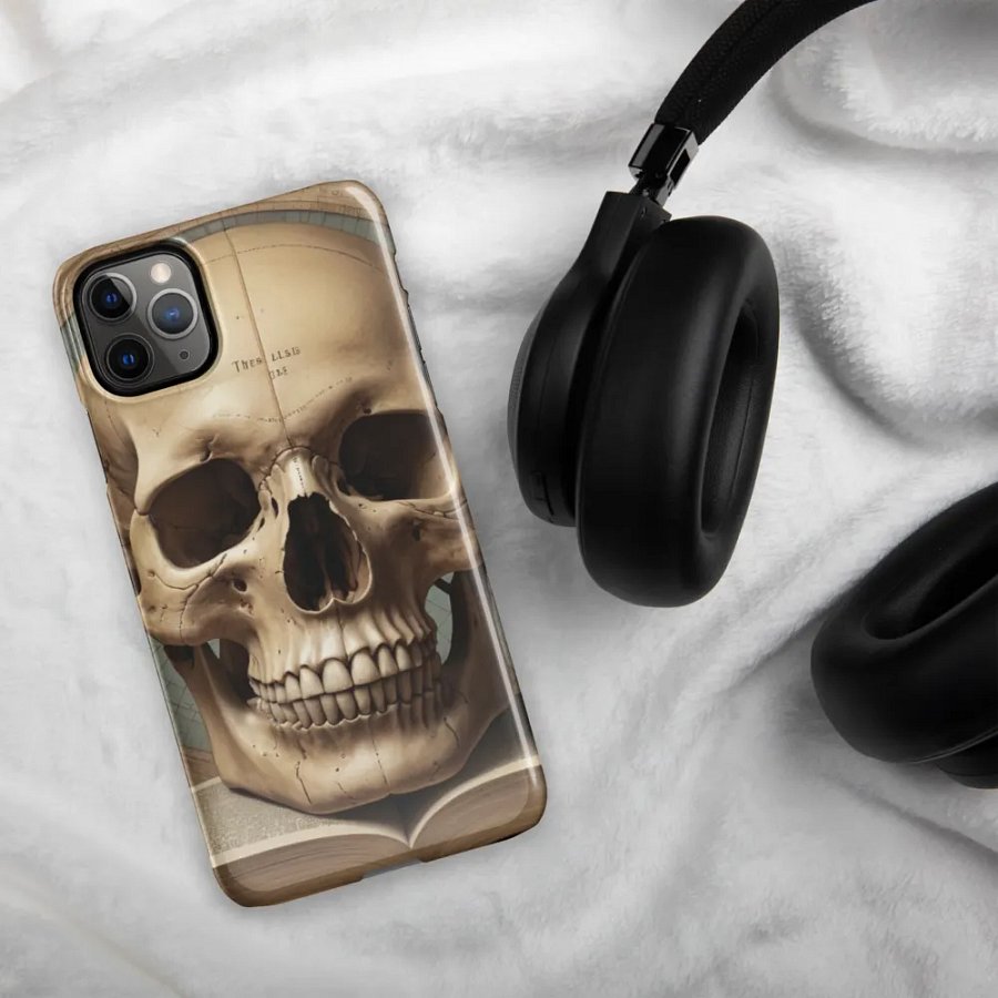Skull and Wisdom Snap Case product image (49)