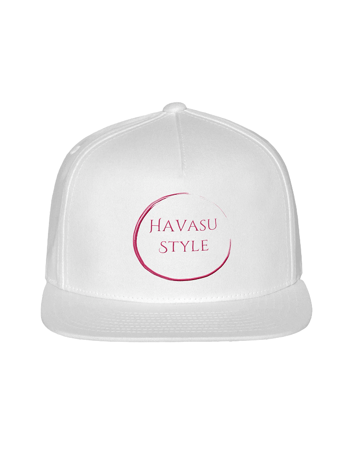 Faded Circle Havasu Style Pink Flat Bill Snapback product image (1)