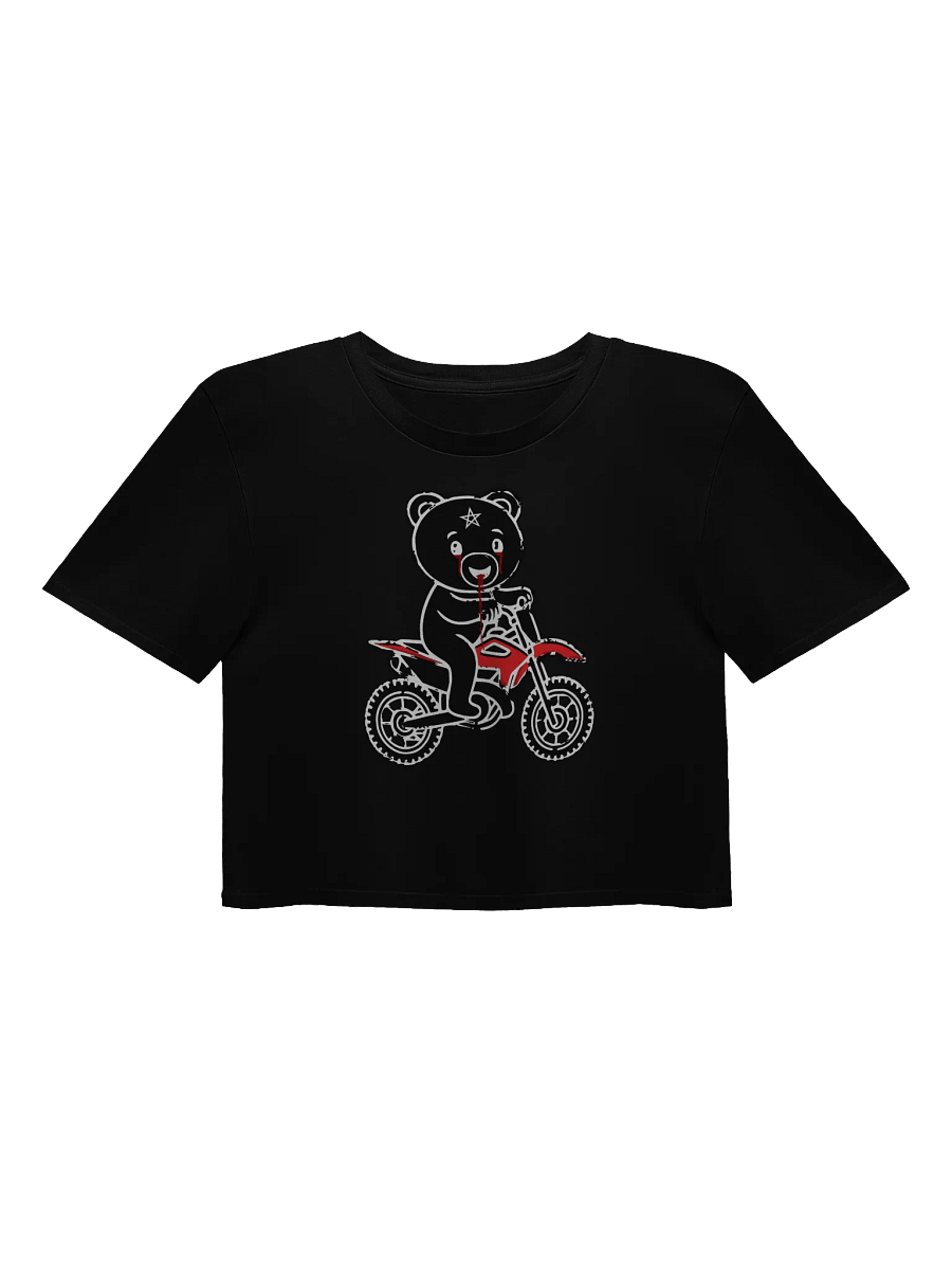 Occult Teddy Bear - Biker Edition - Crop Top product image (1)
