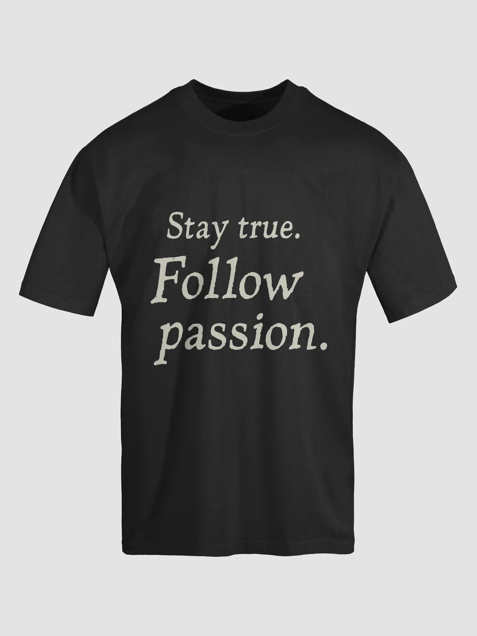 Stay True. Follow Passion. – The Ellen DeGeneres Inspired Tee That Empowers You to Live Authentically product image (5)