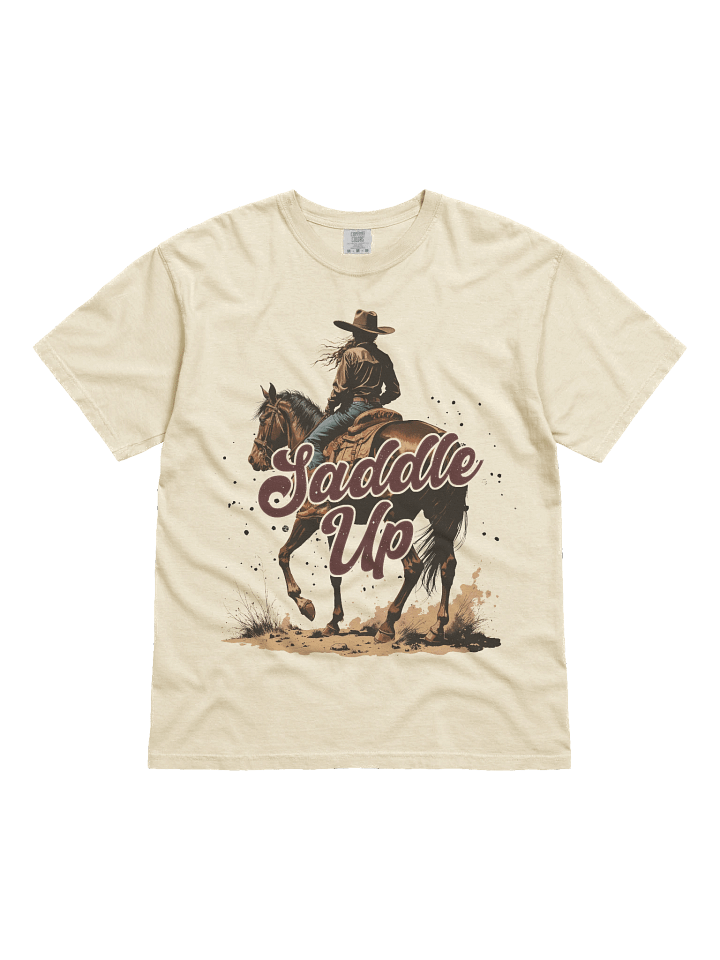 The "Saddle Up" Vintage Heavy Weight T-shirt product image (2)