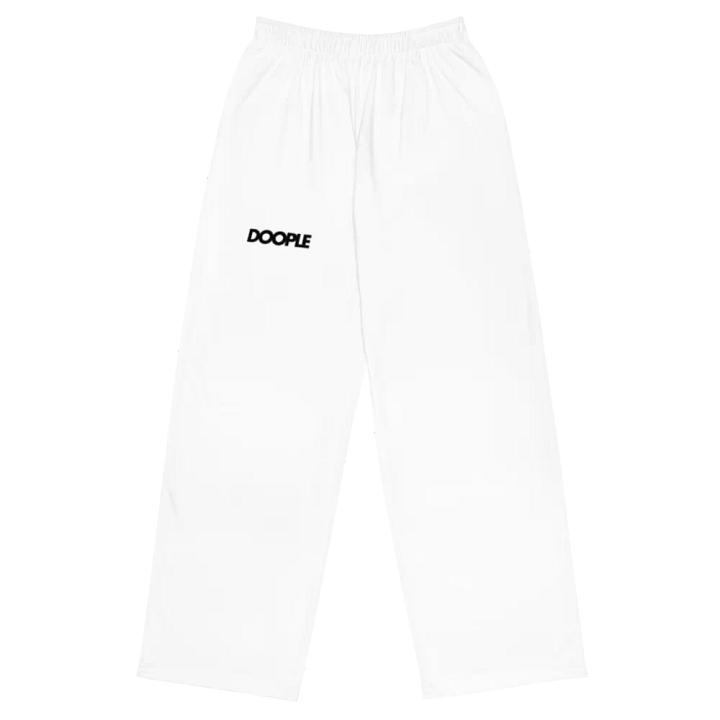 Doople Bold All-Over Print Wide-Leg Pants product image (1)