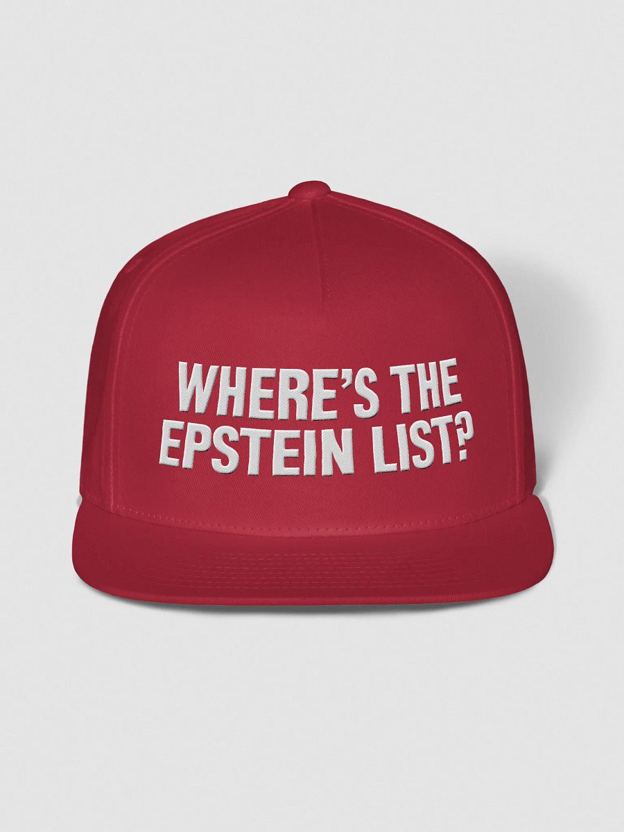 Where's the Epstein List? product image (1)