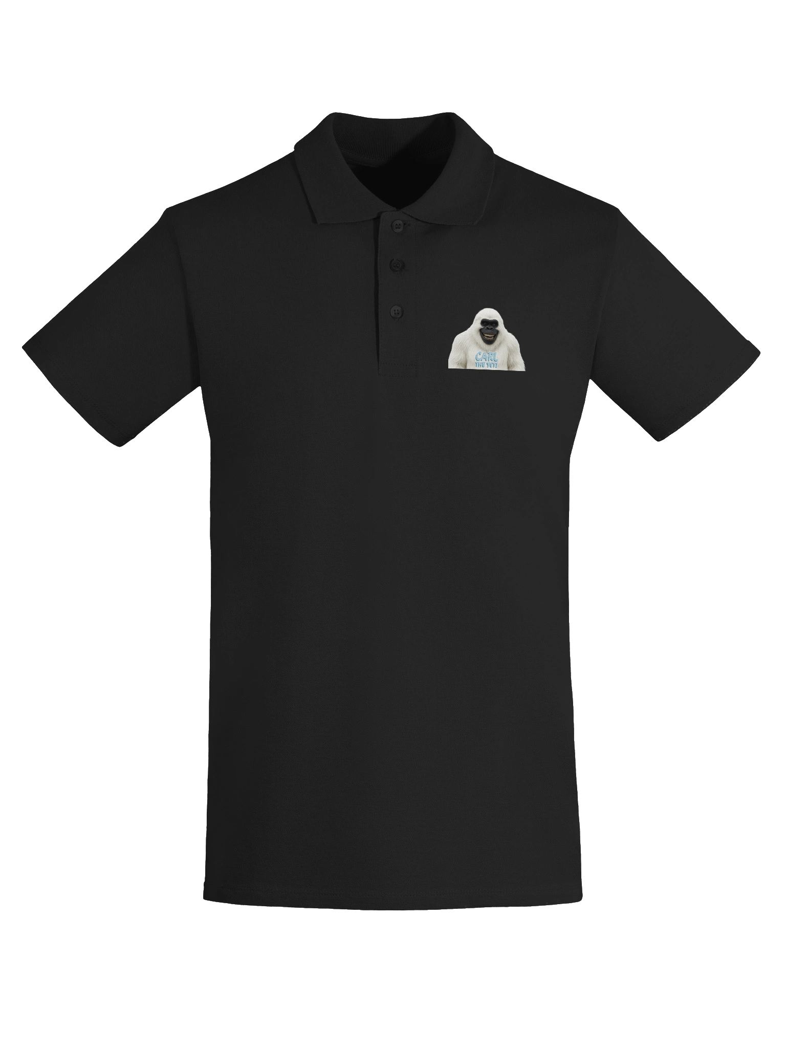 Smiling Yeti Cartoon Premium Polo product image (17)