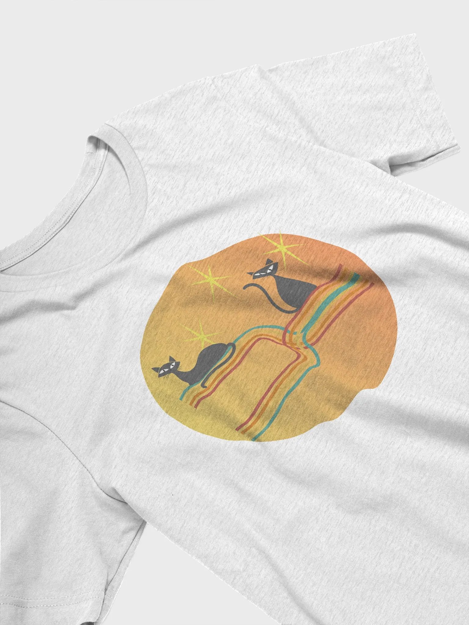 Retro Cat Eyes Graphic T-Shirt product image (5)