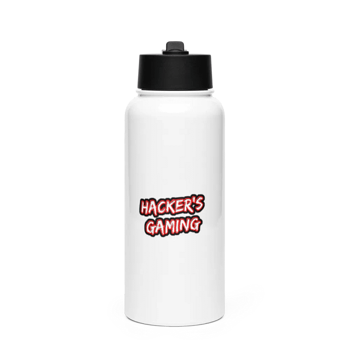 Dynamic Red Hacker's Stainless Steel Bottle product image (1)