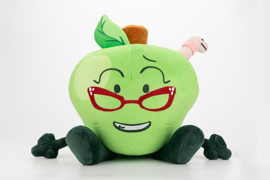 Apple and Worm Plushie product image (2)