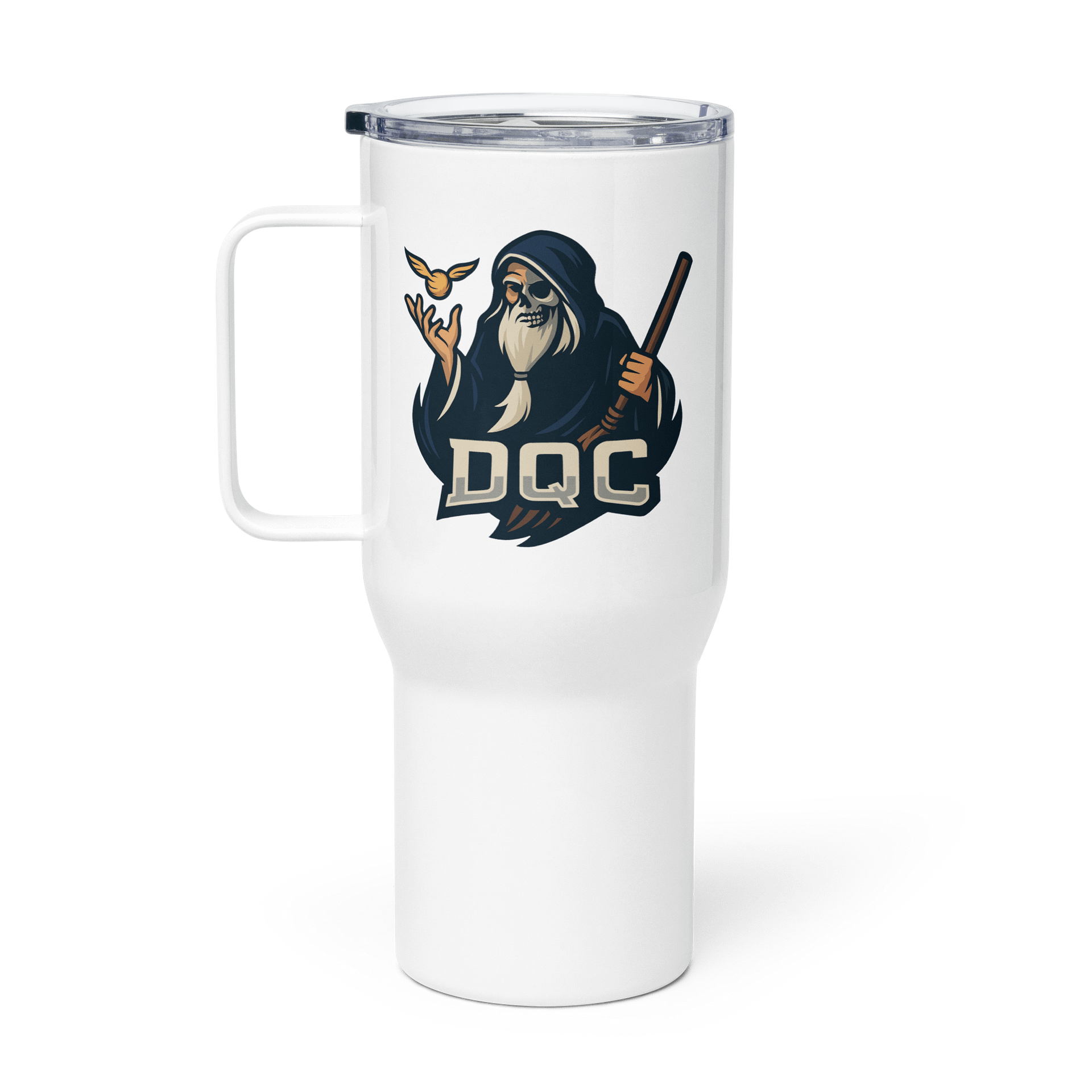 Dumbledorks Quidditch Club Team Travel Mug with a Handle product image (1)