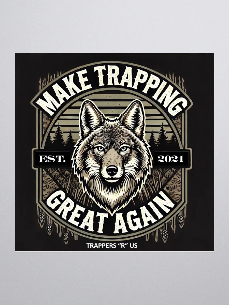 TRUS "Make Trapping Great Again" Sticker product image (2)