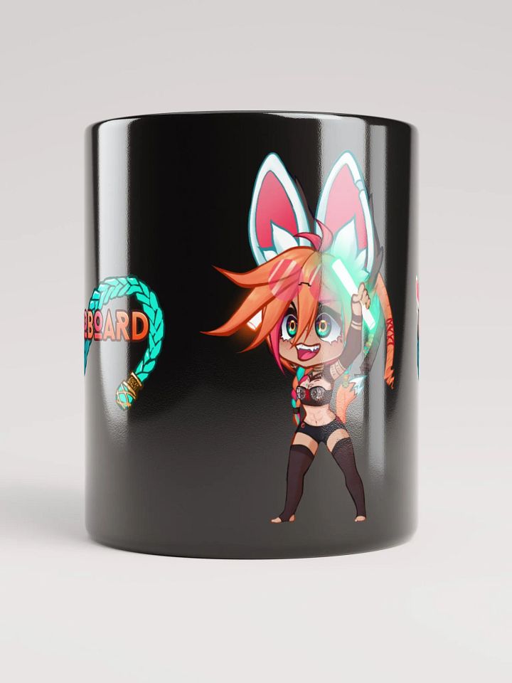 Karo Rave Black Glossy Mug product image (2)