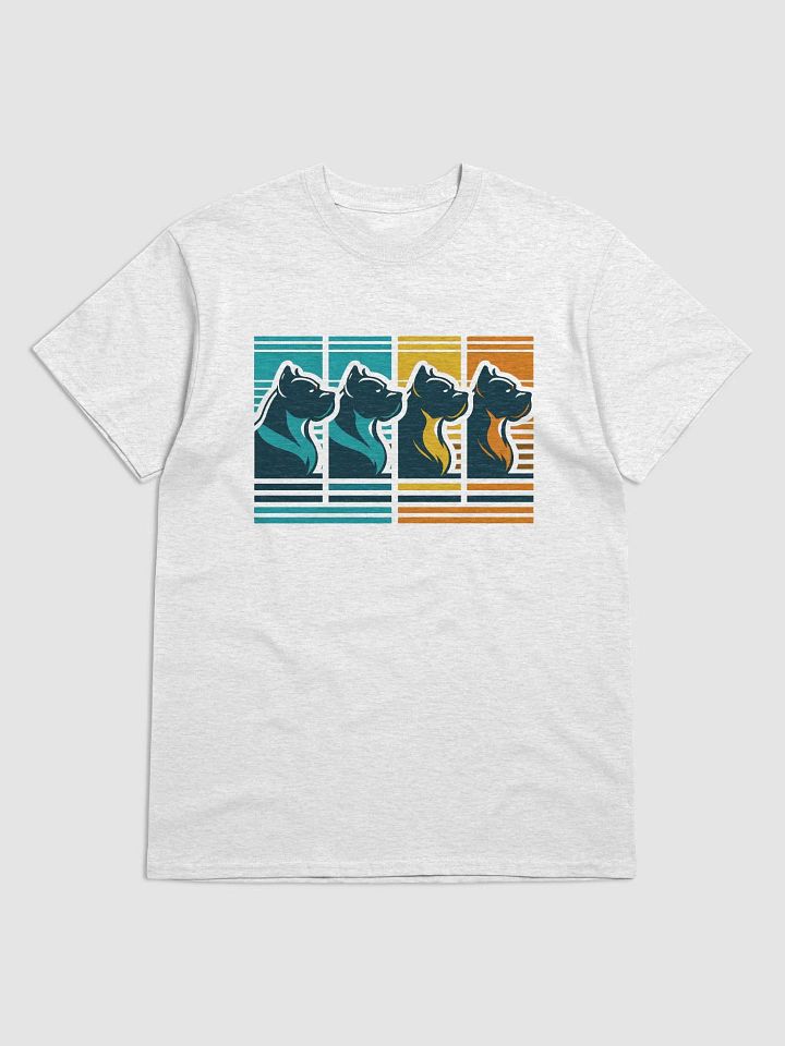 Vintage Cane Corso Silhouette – Retro-Inspired Dog Lover’s Tee product image (1)