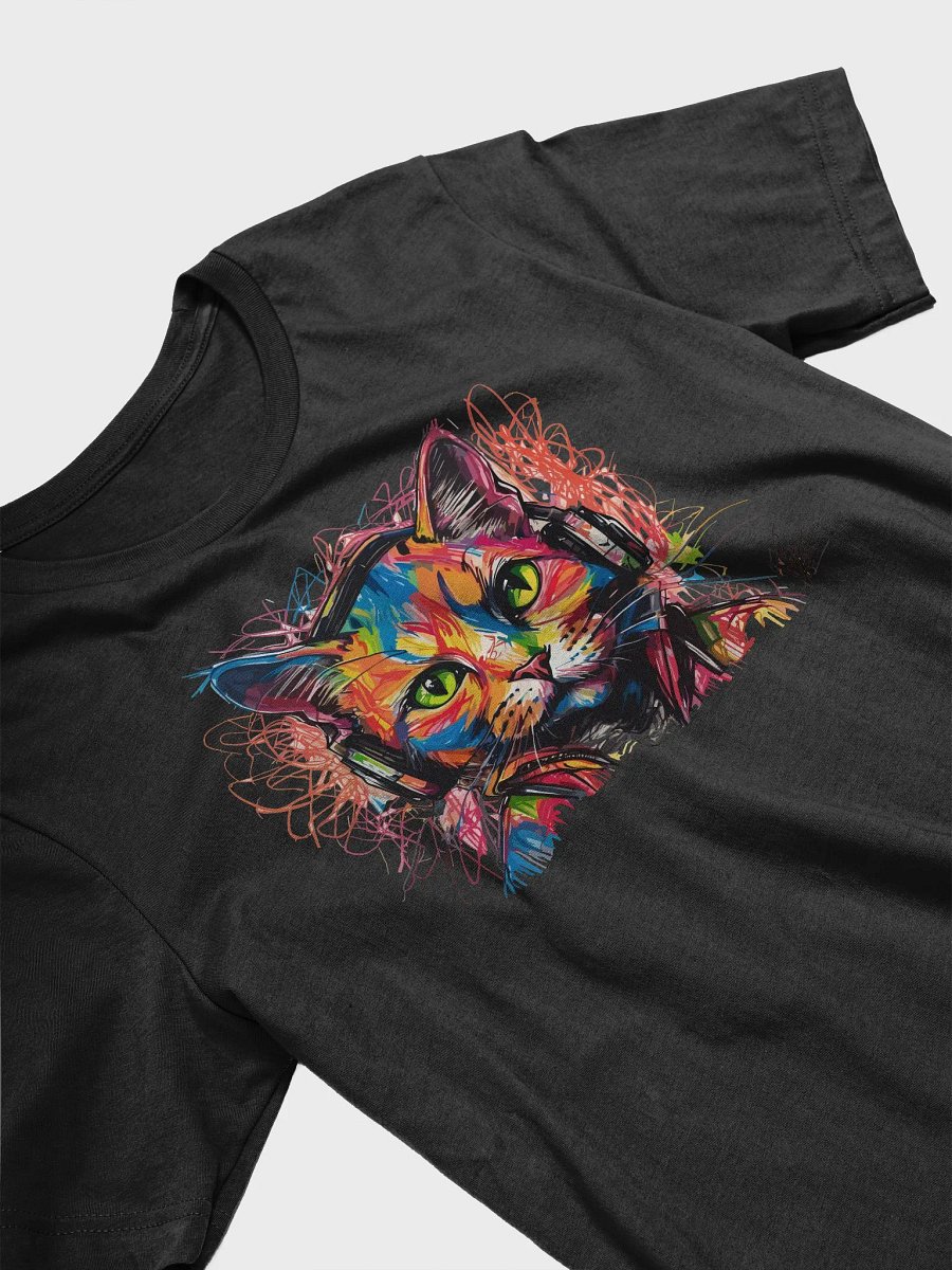 Graffiti Scribbles Cat 1 , Shirt product image (10)