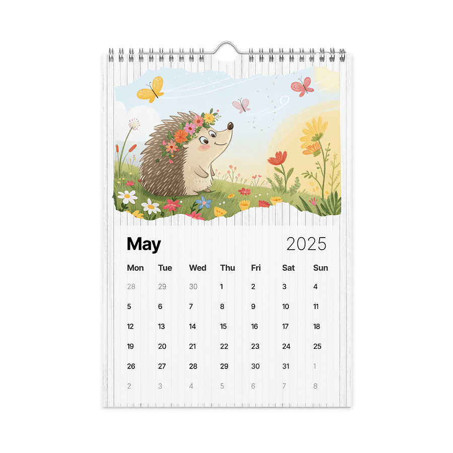 ADORABLE ANIMALS WALL CALENDAR 2026 product image (10)