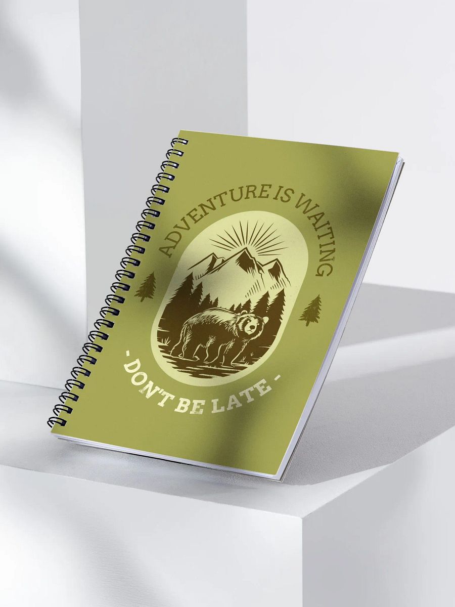 Adventure is Waiting Spiral Notebook product image (3)