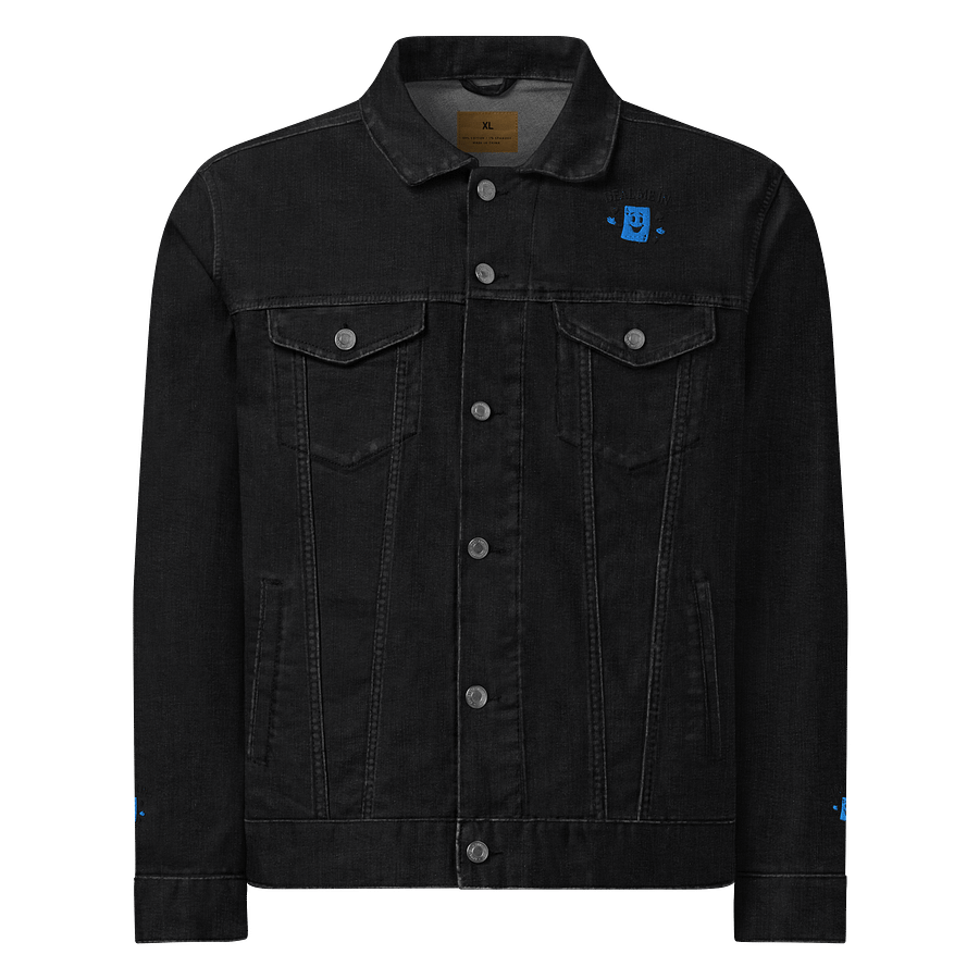 Deal Me In Black Denim Jacket product image (1)