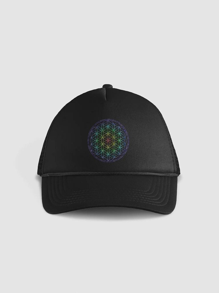 Flower of Life Valucap Foam Trucker Hat product image (1)