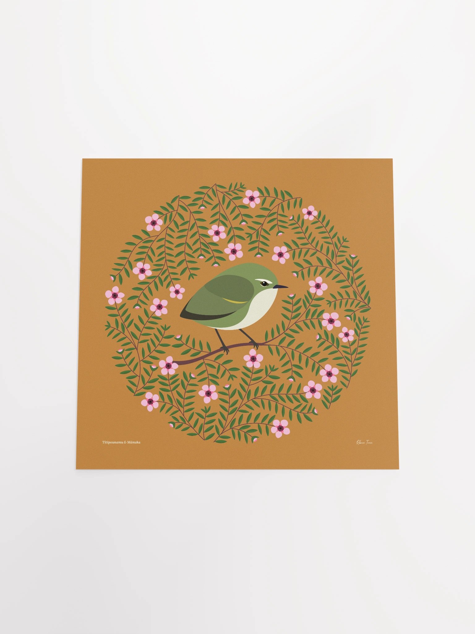 Tītīpounamu in Mānuka Unframed Wall Art product image (4)