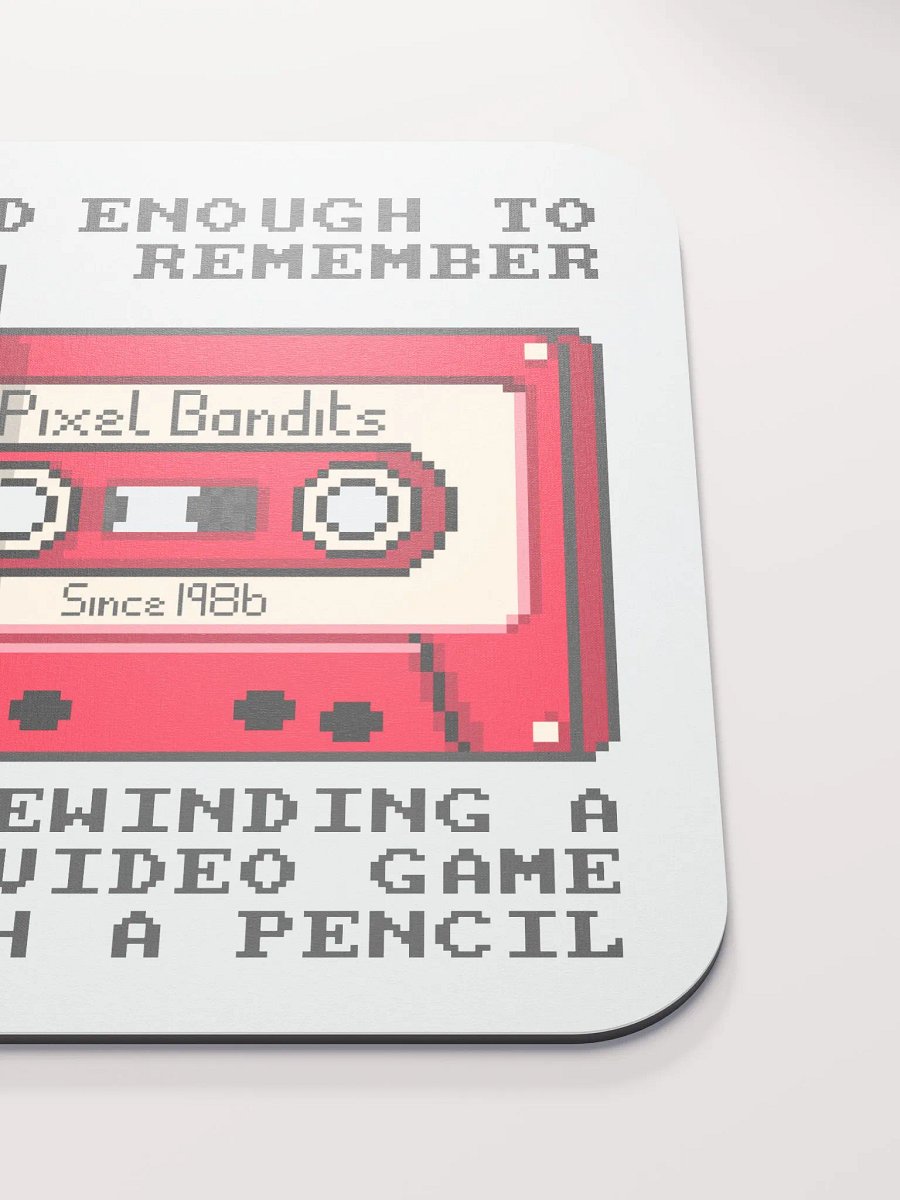 Retro Gaming Pencil Mouse Mat product image (5)