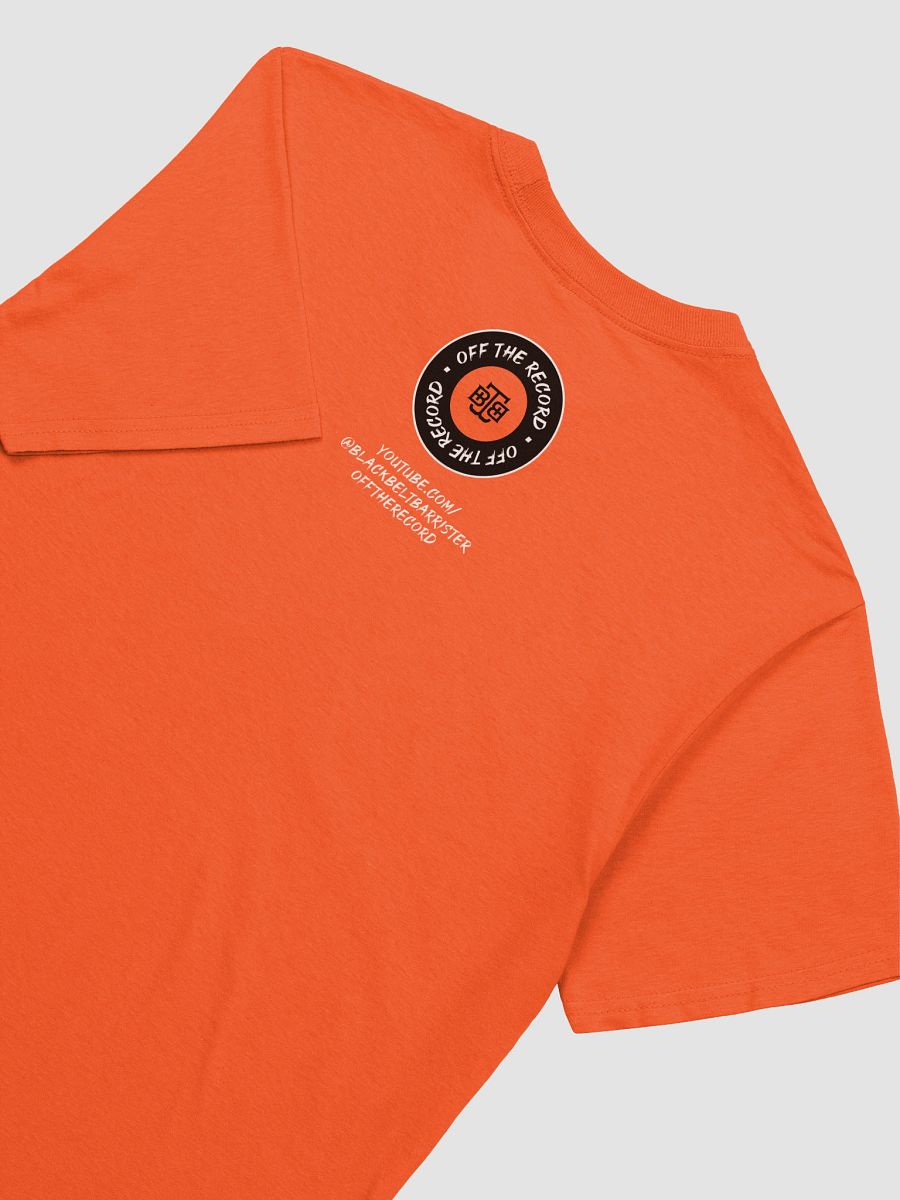 BBB Off the Record Orange T-Shirt product image (4)