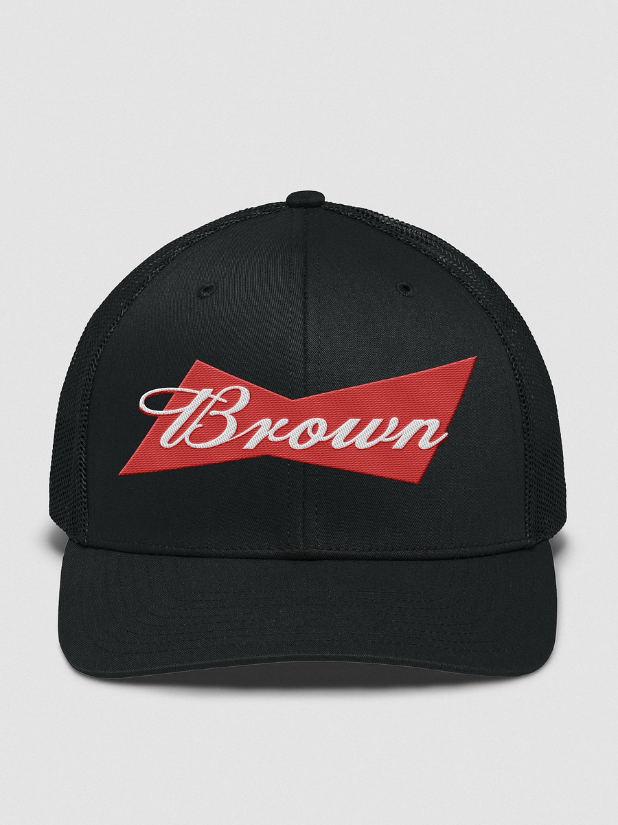 Vintage Cleveland Browns Trucker Hat // Brown and White 