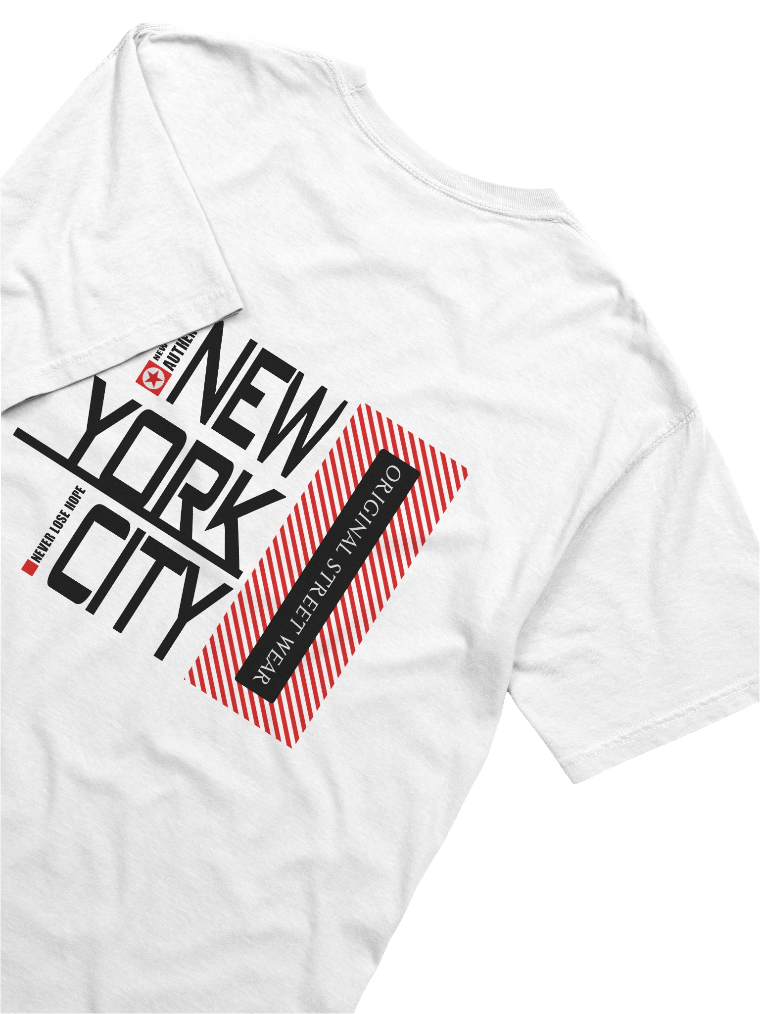 NEW YORK CITY Streetwear T-Shirt – Urban Bold Graphic Design product image (6)
