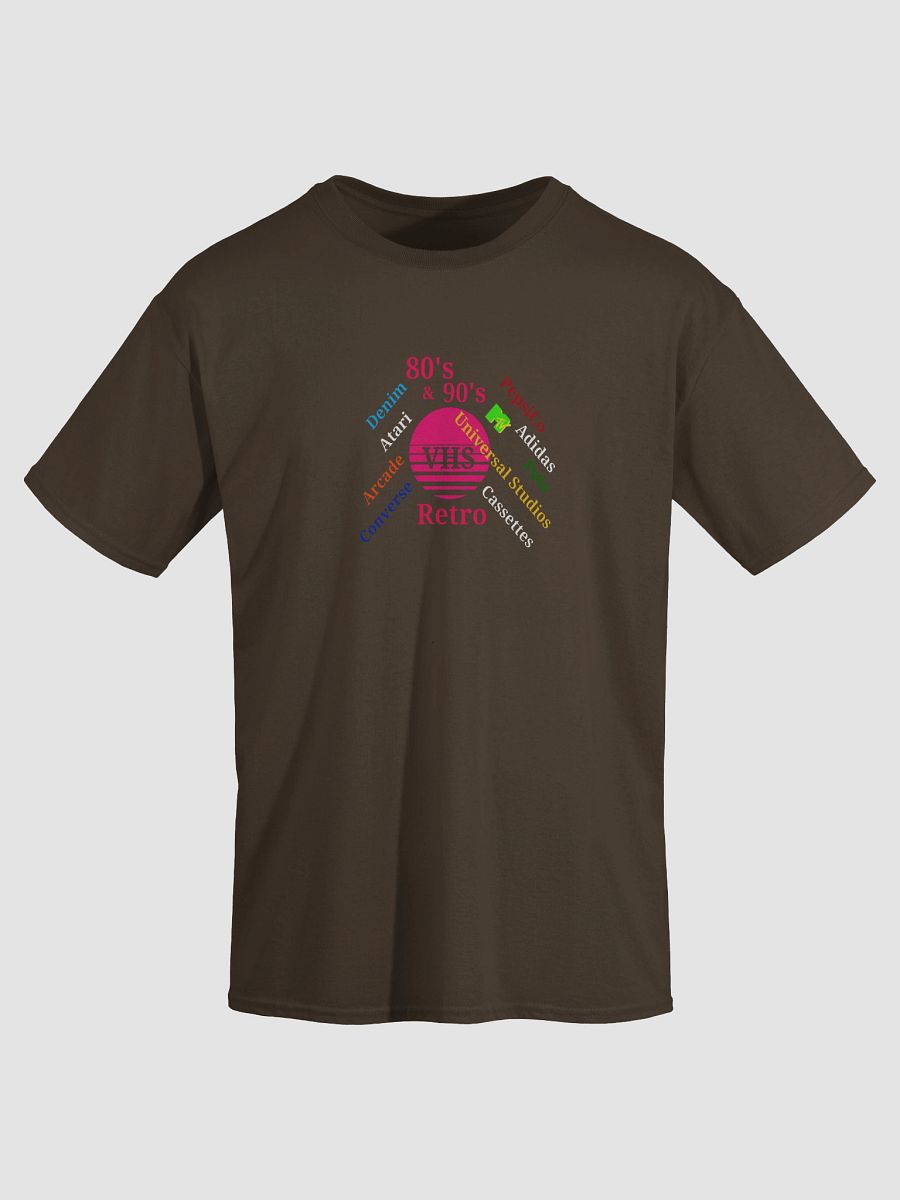 Retro VHS Circle Graphic Tee product image (3)