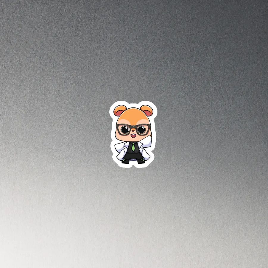 Kuma Cosplay: Researcher Magnet product image (2)